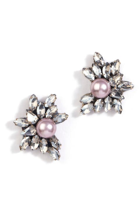 Sahana Imitation Pearl Stud Earrings