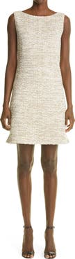 St. John Collection Bouclé A-Line Shift Dress