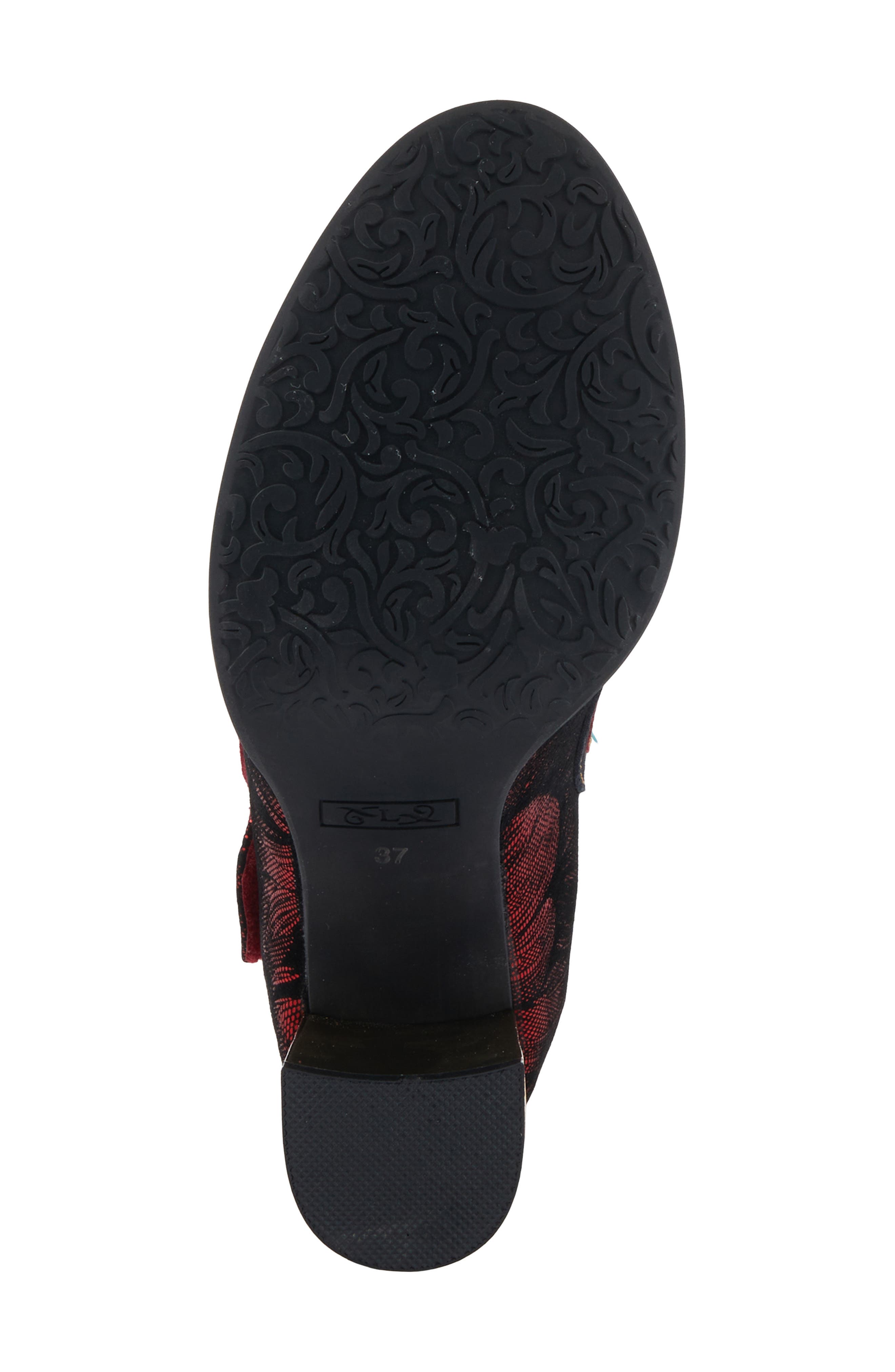 Beverlyhills Ankle Strap Pump, Alternate, color, RED MULTI