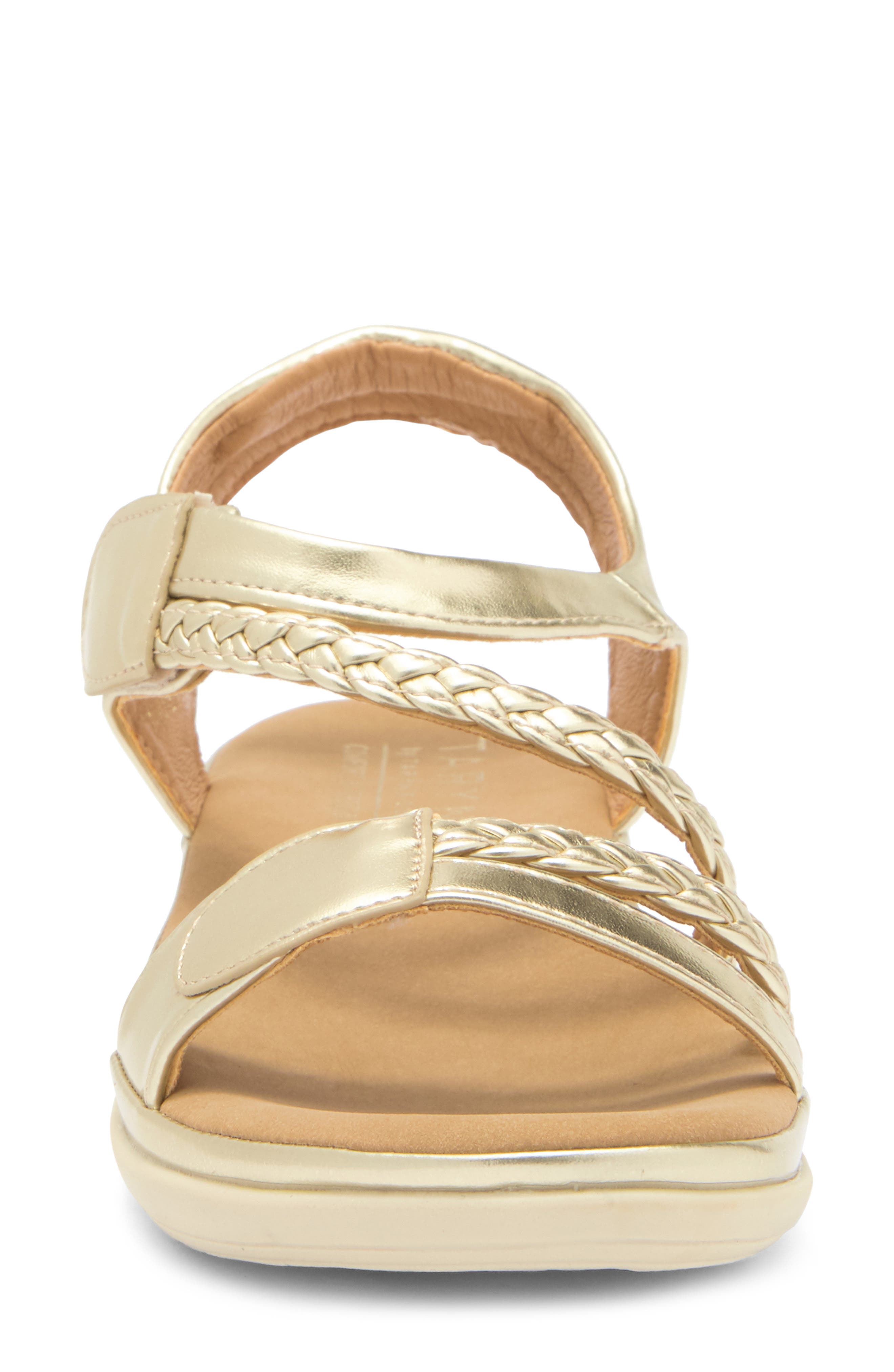 Taryn Rose Strappy Sandal, Alternate, color, 