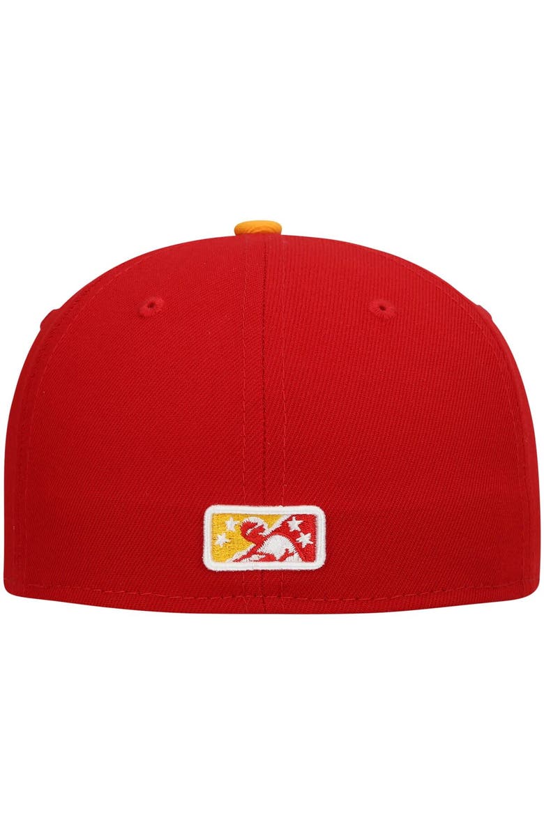 New Era Men's New Era Red Northwest Arkansas Naturals Theme Night 59FIFTY Fitted Hat, Alternate, color, 