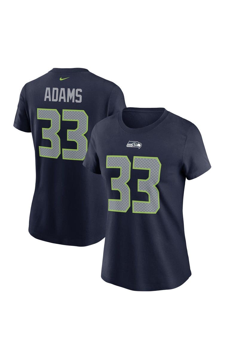 Nike Women's Nike Jamal Adams College Navy Seattle Seahawks Name & Number T-Shirt, Alternate, color, 