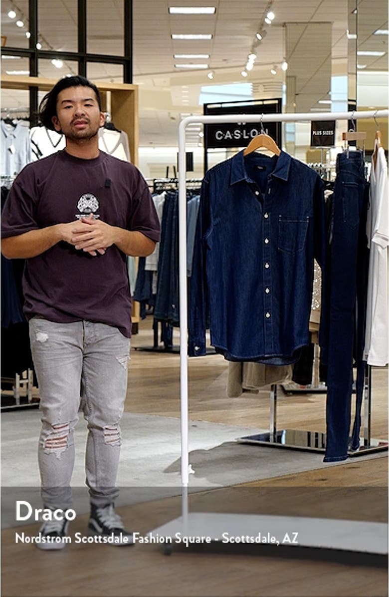 Noll Serge Light Denim Button-Up Shirt, sales video thumbnail