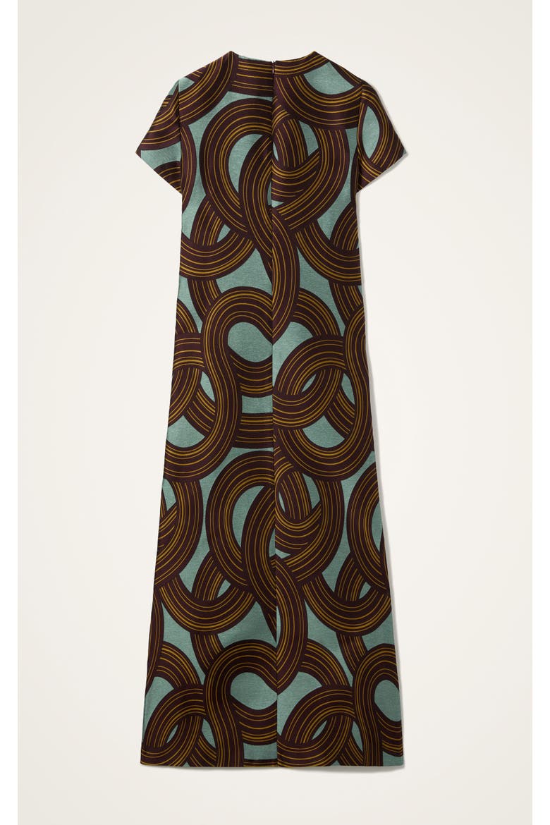 Swing Dress, Alternate, color, Montecarlo Jacquard Dusty Blue