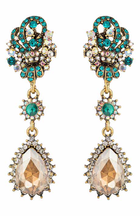 EYE CANDY LOS ANGELES Aria Cascade Statement Earrings