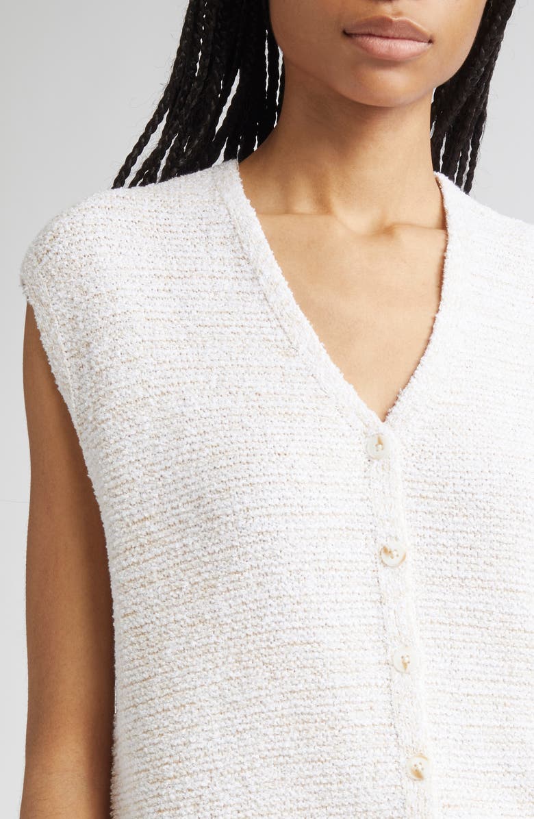 Reiss Lily Sweater Vest, Alternate, color, Ivory