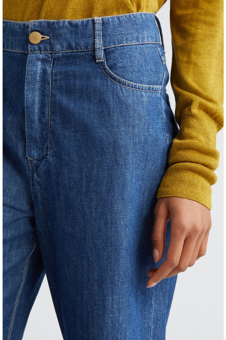 Zendaya Wide Leg Jeans, Alternate, color, CORNFLOWER BLUE