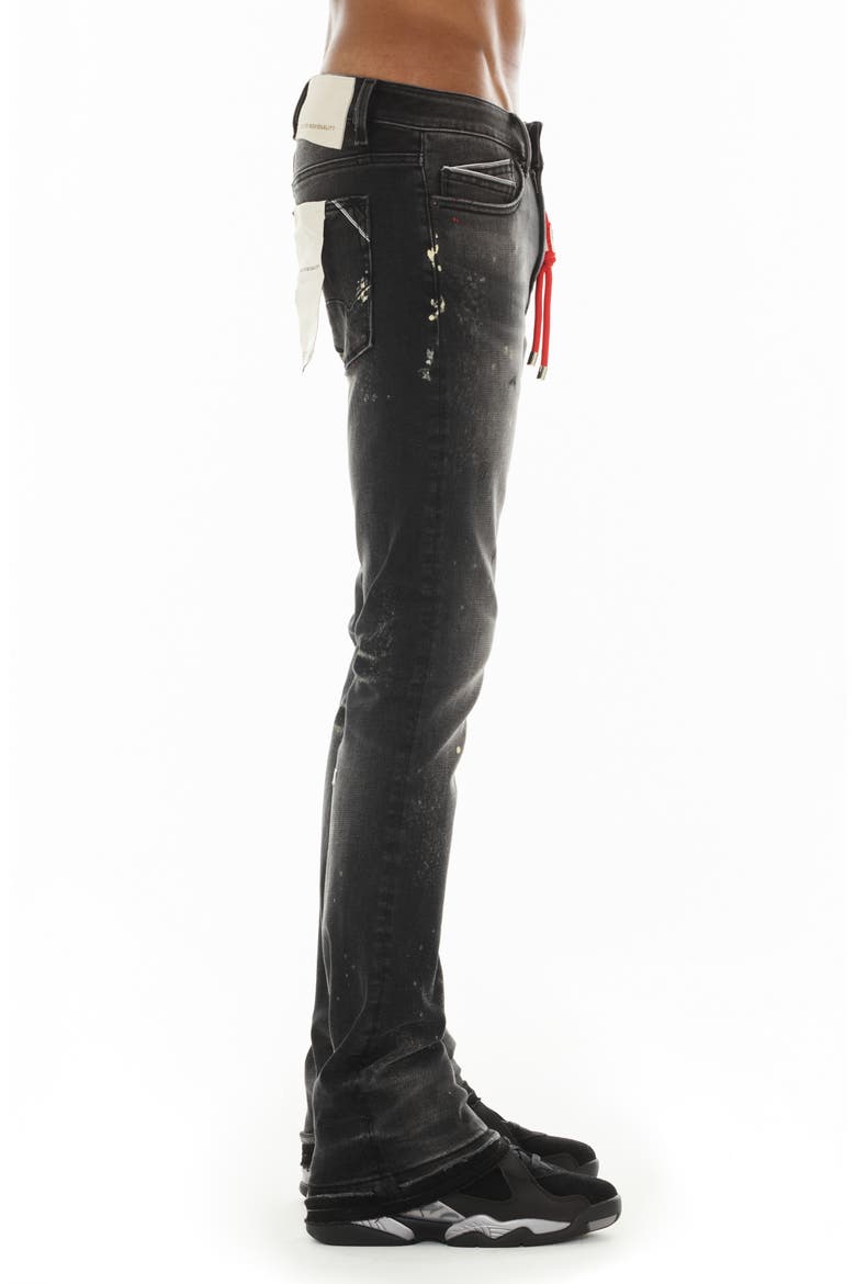 Lenny 603 Bootcut Jeans, Alternate, color, LICORICE