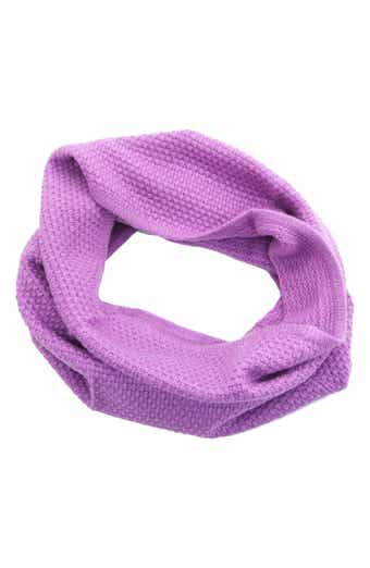 Portolano Popcorn Stitch Infinity Scarf