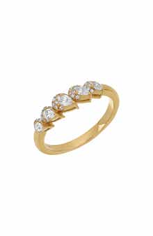 Maya 18k Gold Diamond Stackable Ring