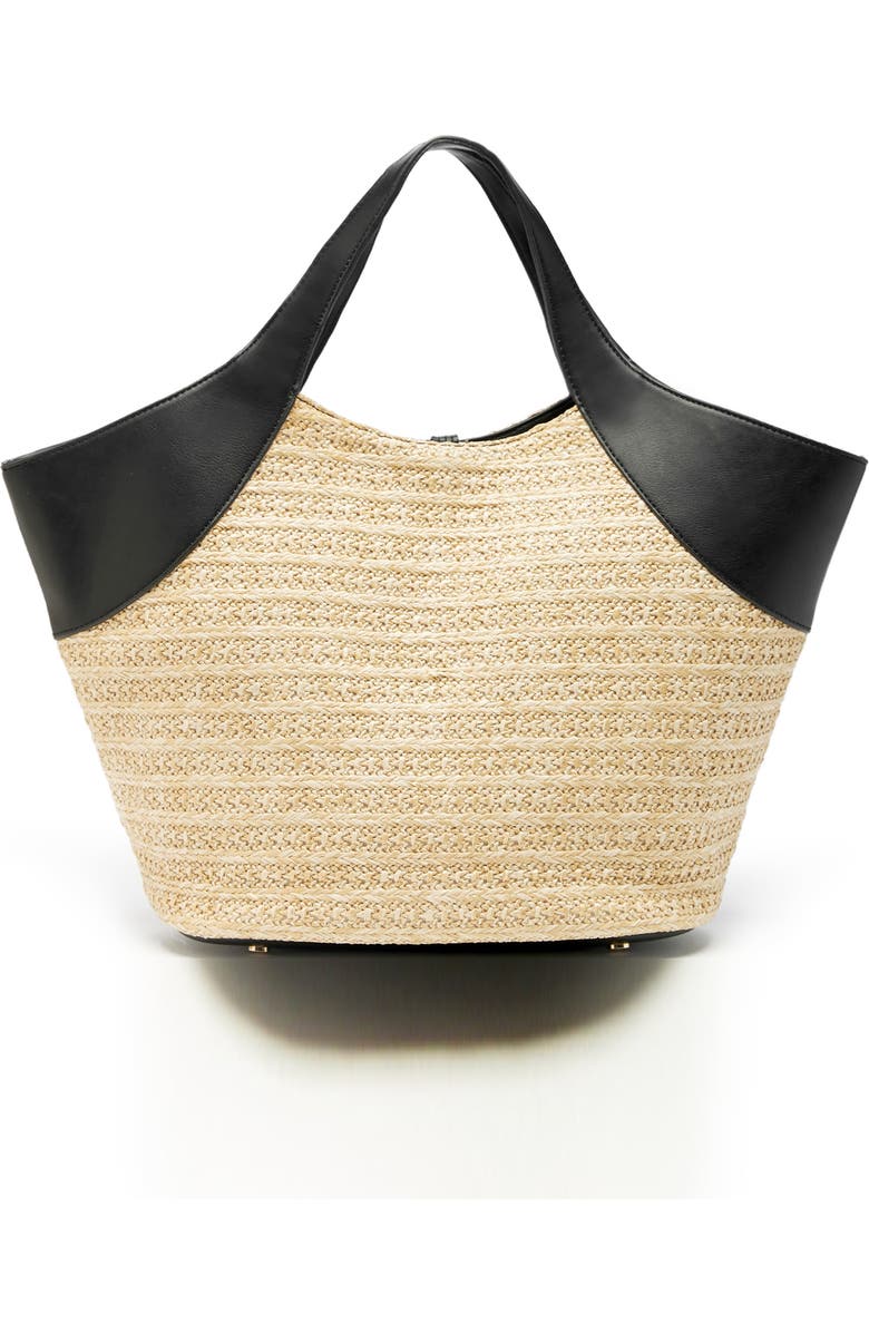 Sole Society Ebba Straw Tote, Alternate, color,