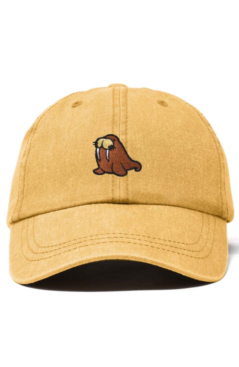 Walrus Embroidered Outdoor Cap