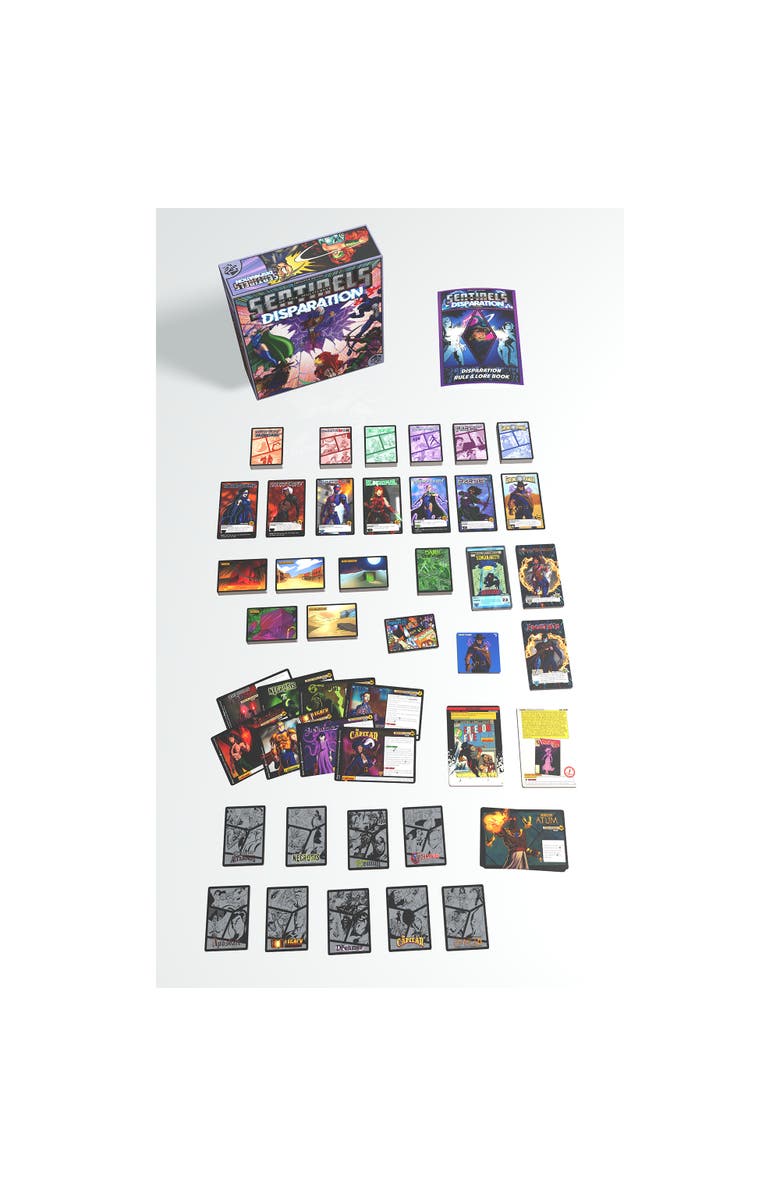 Greater Than Games Sentinels of the Multiverse Disparation Board Game Expansion, Alternate, color, Multicolored