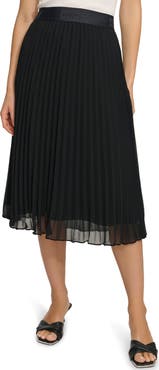 DKNY SPORTSWEAR Pleated Skirt