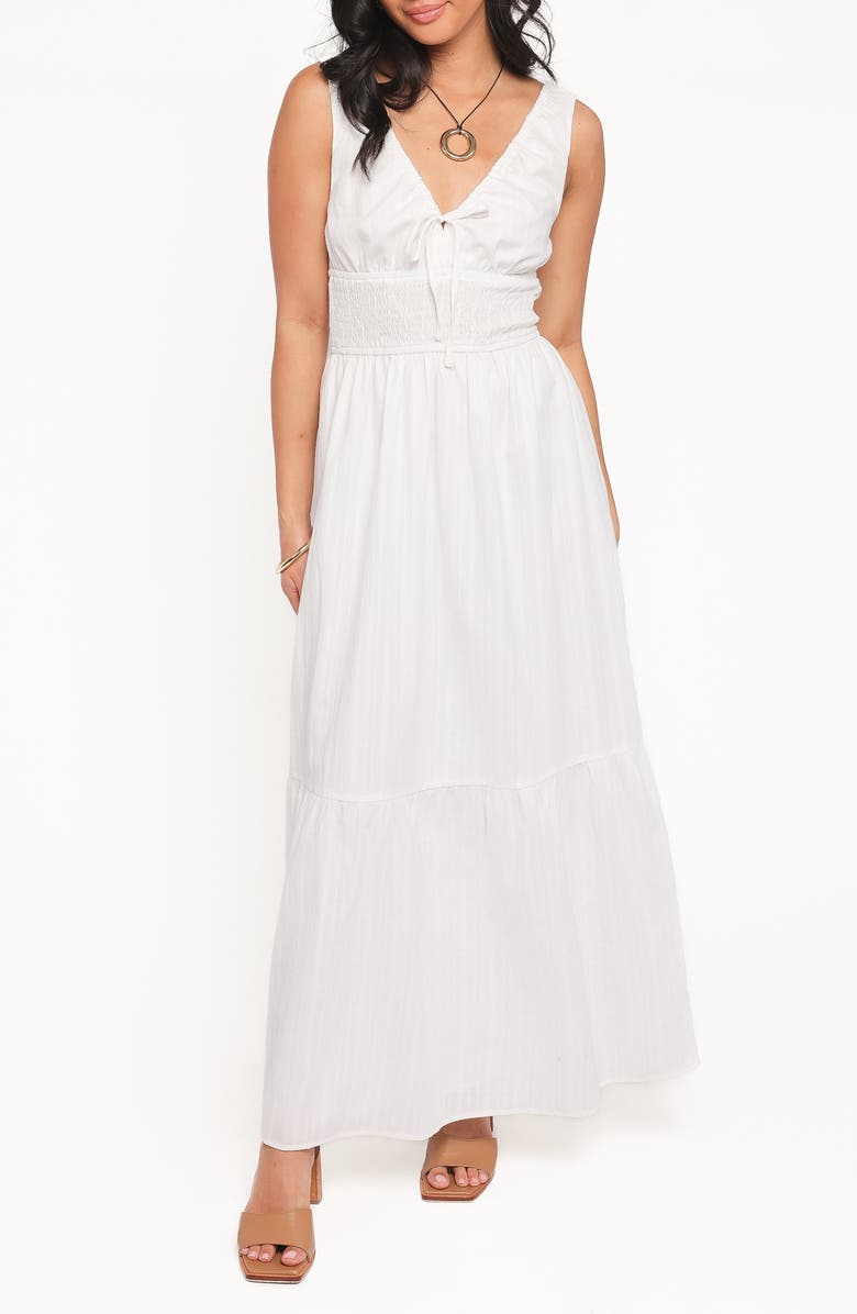 Petal & Pup Kayden Sundress, Main, color, White