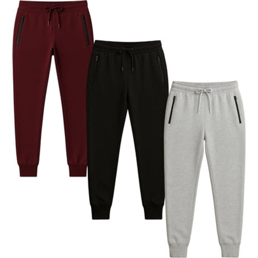 Benben Womens 3 Pack Ultra Soft Fleece Joggers