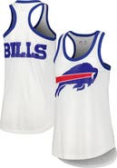 G-III 4HER BY CARL BANKS Women's G-III 4Her by Carl Banks White Buffalo Bills Tater Tank Top