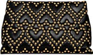 Rebecca Minkoff Heart Stud Pillow Quilted Faux Leather Clutch