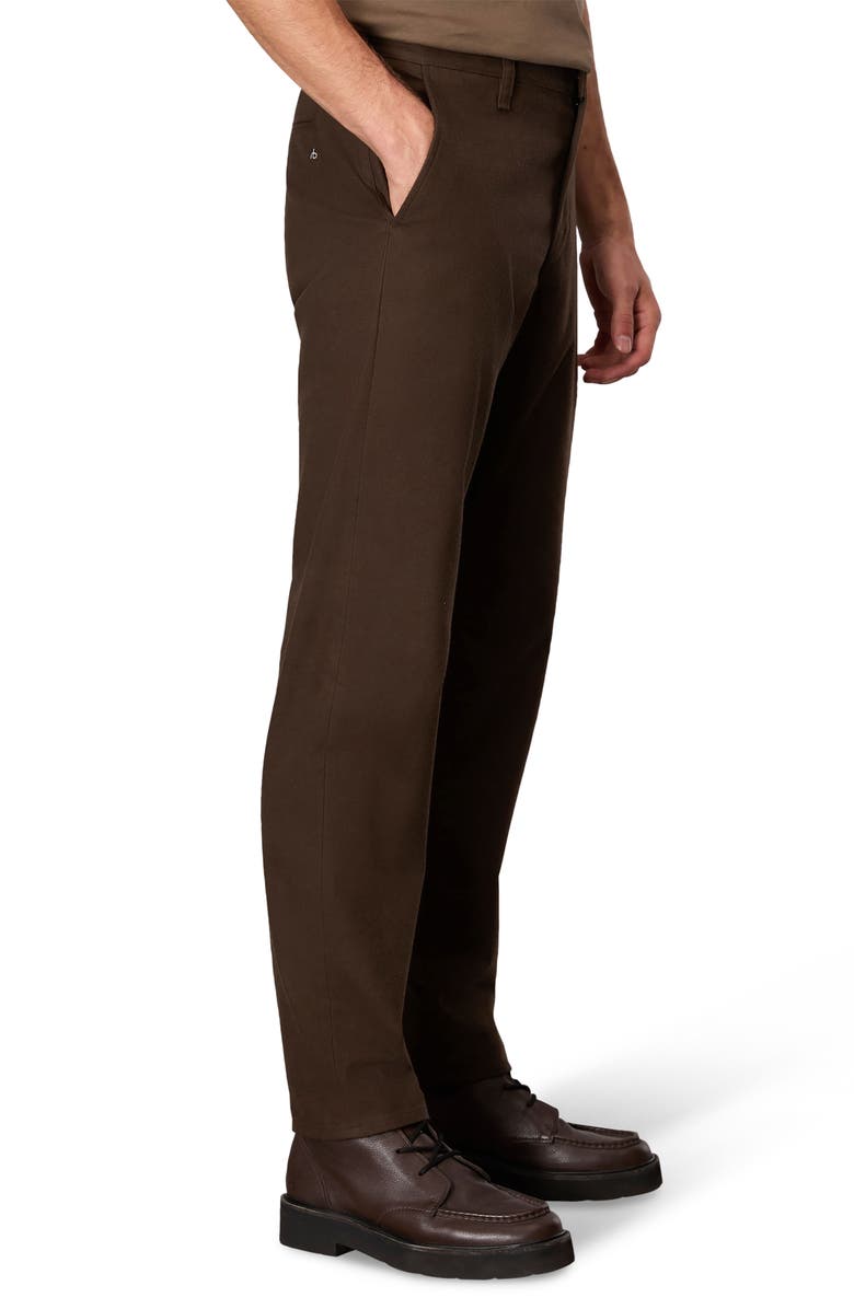 rag & bone Standard Cotton Blend Flannel Chinos, Alternate, color, Army