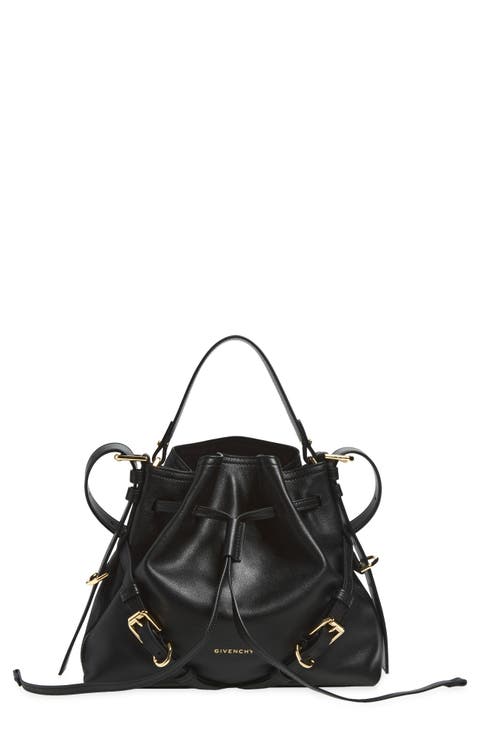 Small Voyou Leather Bucket Bag