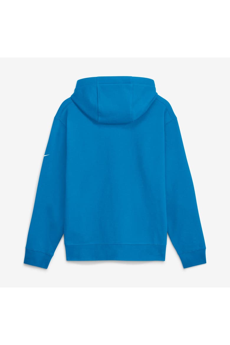 Men's Nike Blue Carolina Panthers Primetime Club Logo Hoodie, Alternate, color, Blue