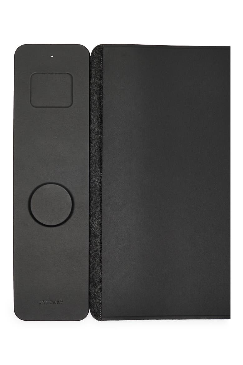 ALTI Wireless Charging Desk Mat, Alternate, color, BLACK