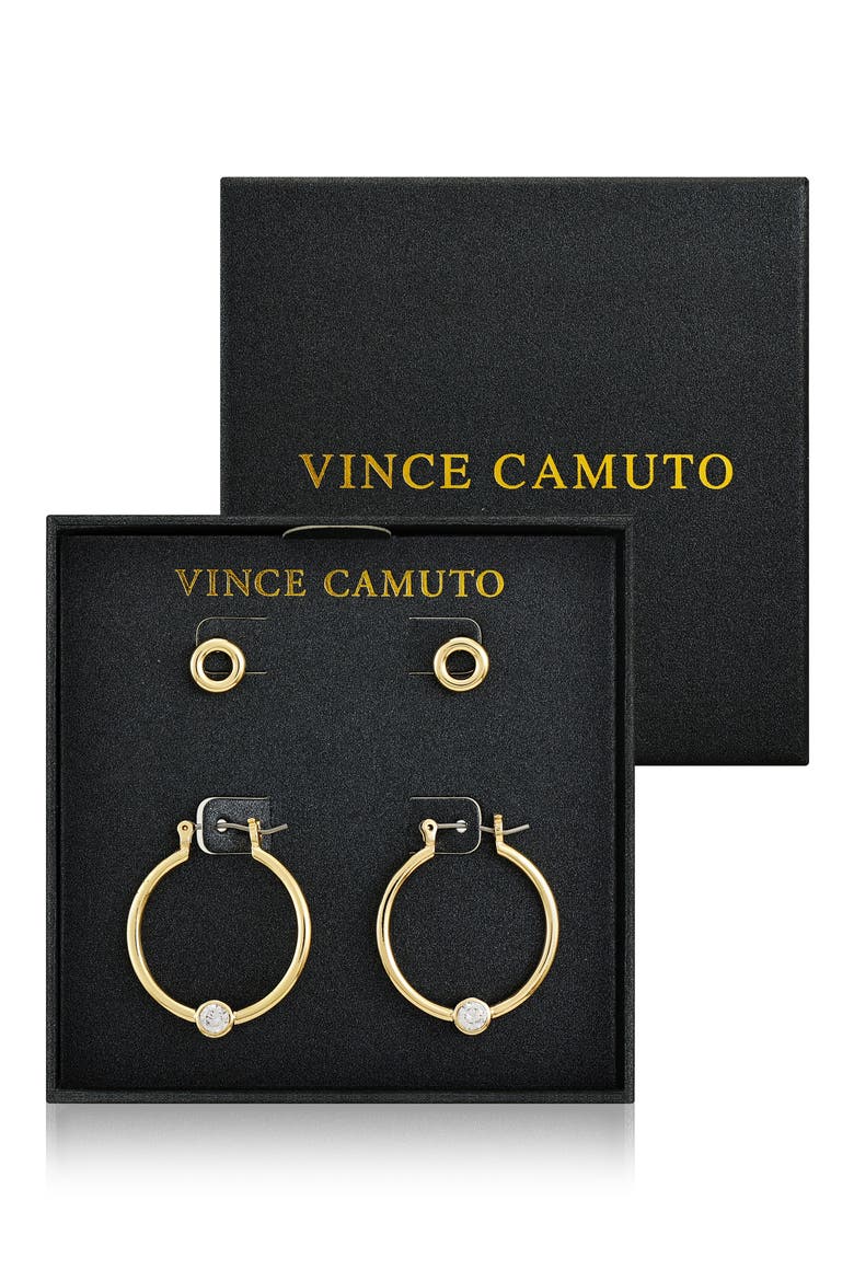 Set of 2 Assorted Earrings, Alternate, color, SILVER
