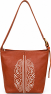 Amasouk Zahra Leather Bucket Tote