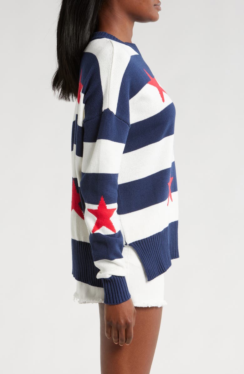 Beach Riot Callie Cotton Blend Sweater, Alternate, color, 