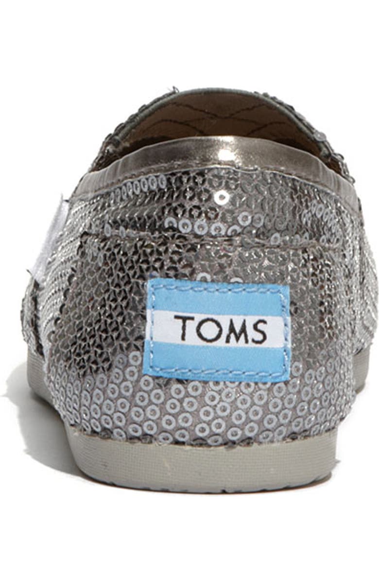 TOMS 'Classic - Sequins' Slip-On, Alternate, color,
