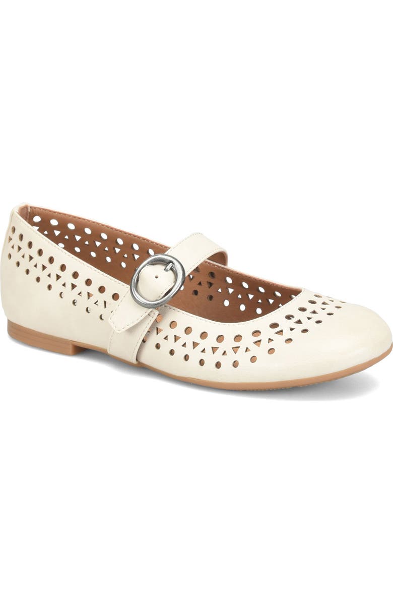 EUROSOFT Tiara Laser Cut Flat, Main, color, Bone