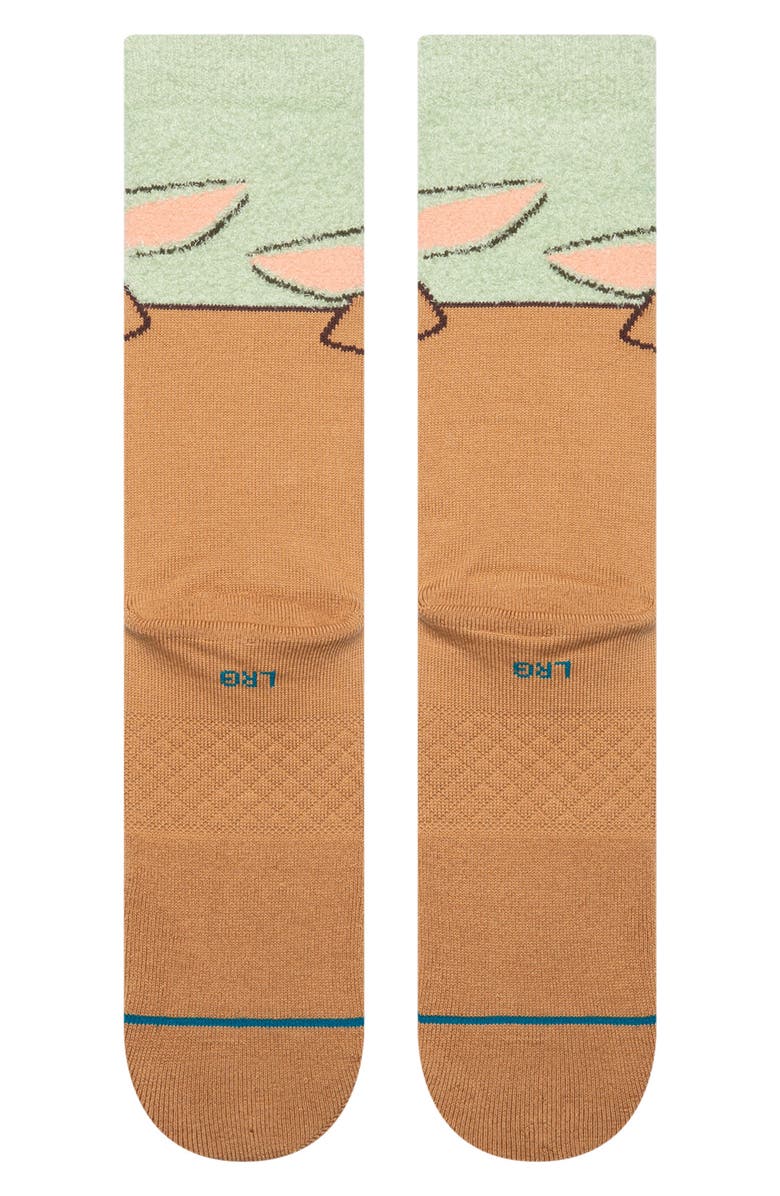 Stance Star Wars<sup>®</sup> Grogru Crew Socks, Alternate, color, Green