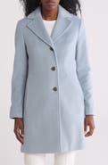 Calvin Klein Notch Wool Blend Coat