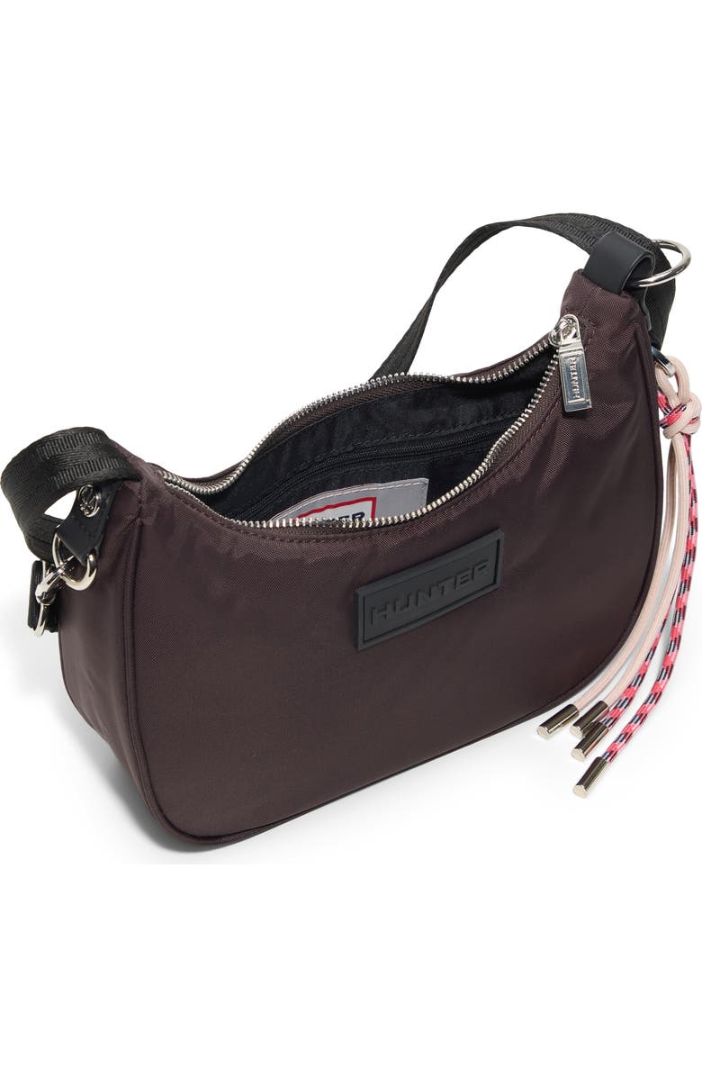 Hunter Loop Back Crossbody Bag, Alternate, color, Brown