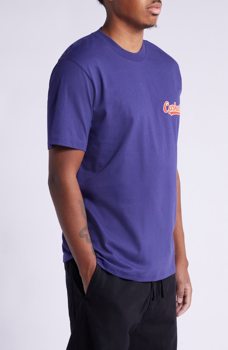 Carhartt Work In Progress Spill Organic Cotton Graphic T-Shirt, Alternate, color, 