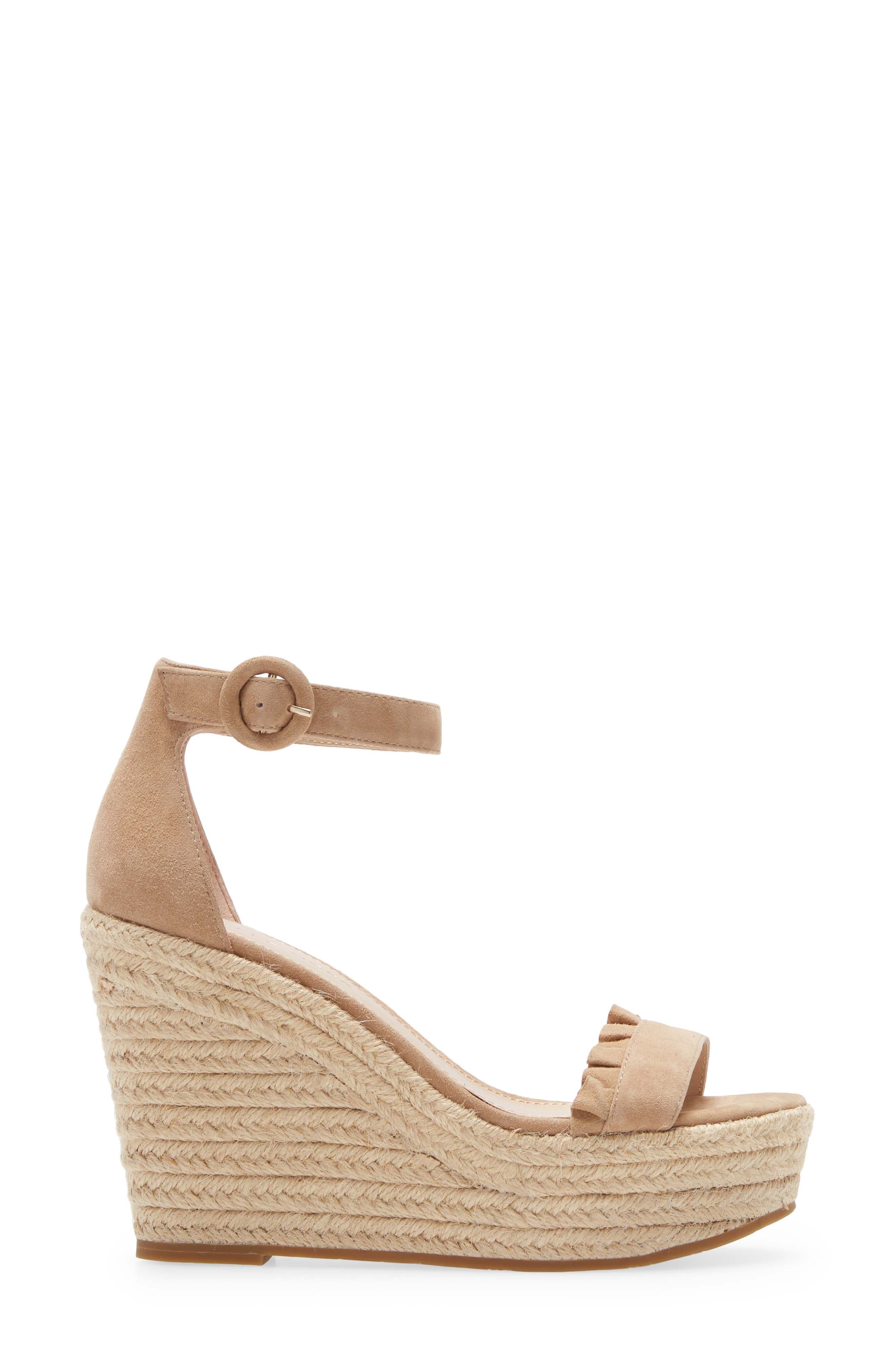 Pelle Moda Rosana Espadrille Platform Wedge Sandal, Alternate, color, 