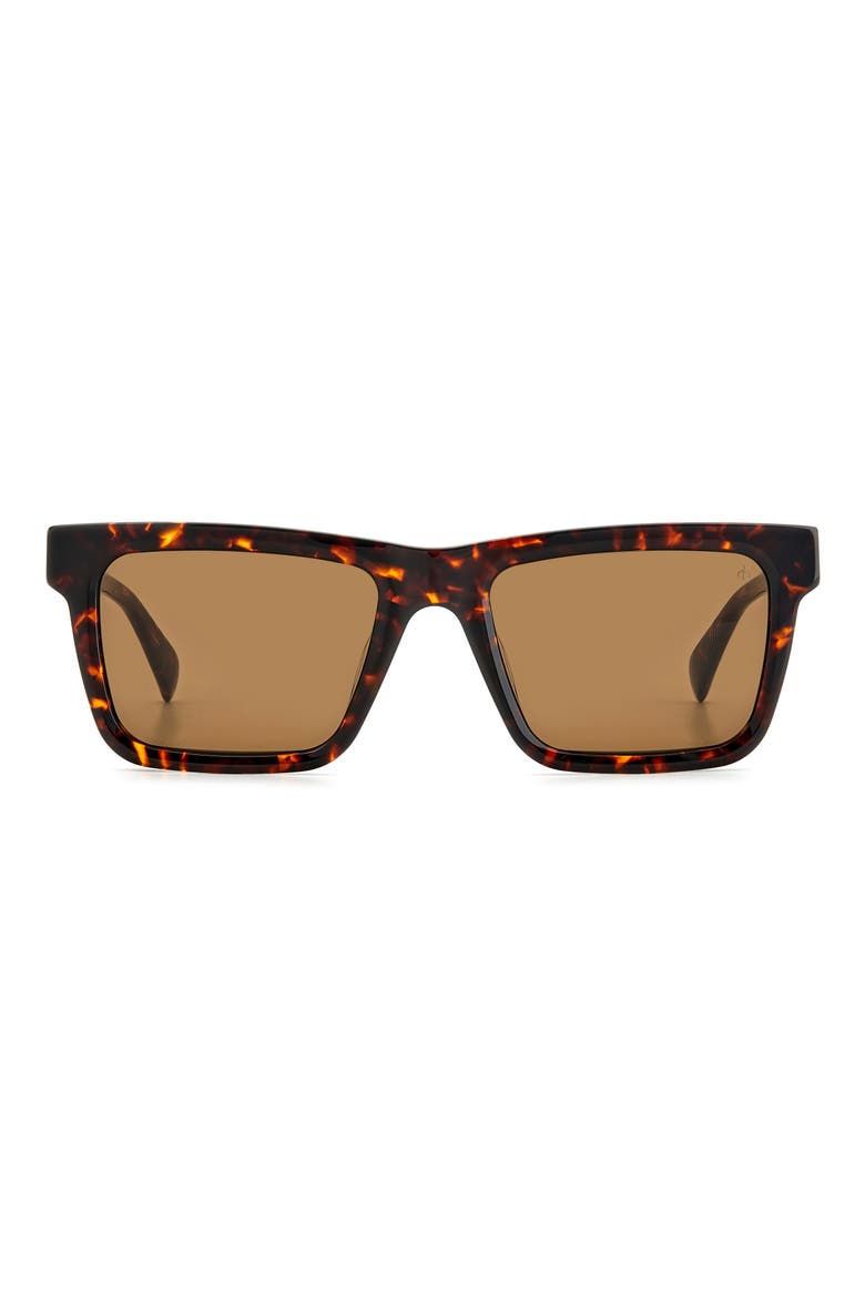 54mm Rectangular Sunglasses, Main, color, HAVANA/ BROWN
