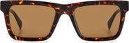 rag & bone 54mm Rectangular Sunglasses