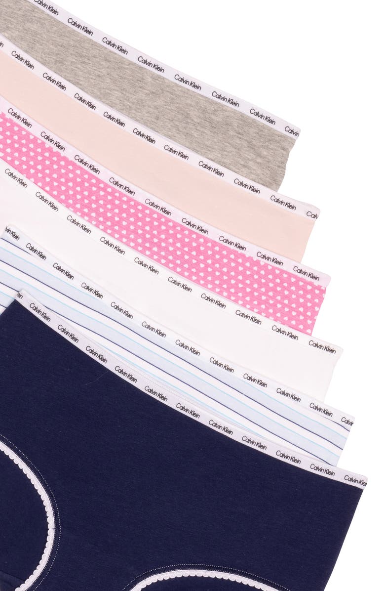 Calvin Klein Kids' 6-Pack Hipster Briefs, Alternate, color, Ck Stripes Pk