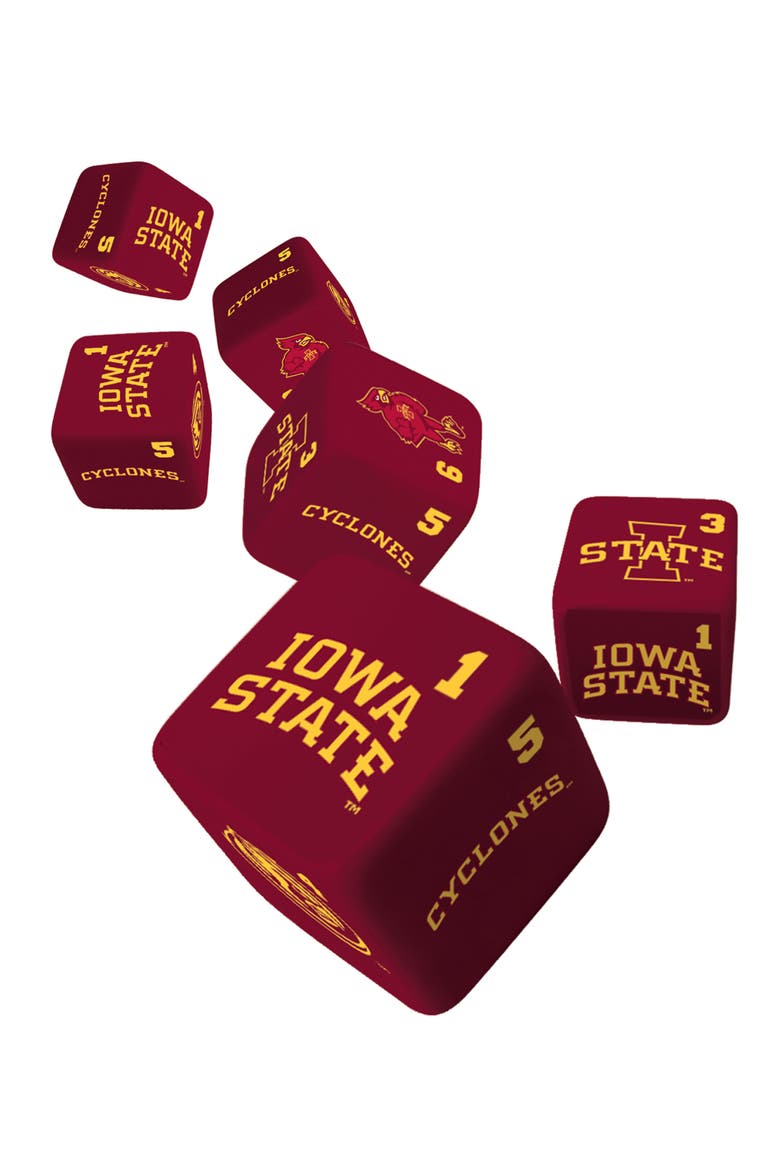 Iowa State Cyclones Dice Set - 19mm, Alternate, color, Multicolor