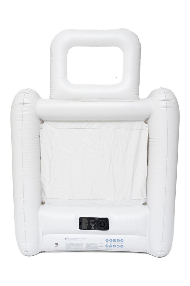 Inflatable Dual Shot Toy, Alternate, color, WHITE