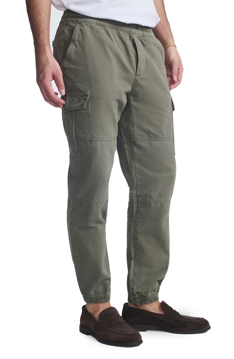 Mavi Jeans Drawstring Cargo Joggers, Alternate, color, Smokey Olive