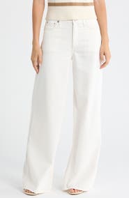 rag & bone Featherweight Sofie High Waist Wide Leg Jeans
