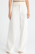 rag & bone Featherweight Sofie High Waist Wide Leg Jeans