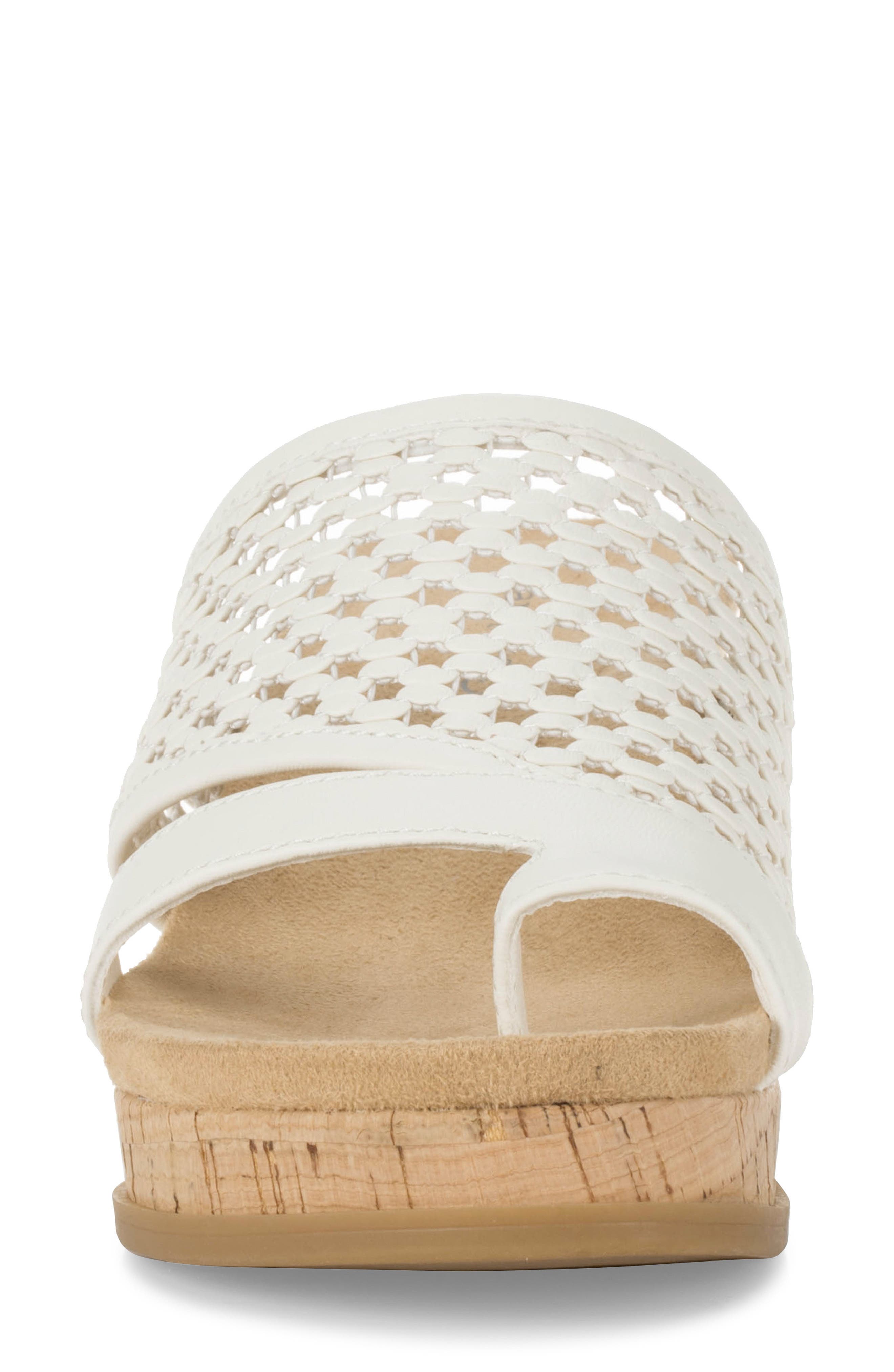 BARETRAPS Cherish Wedge Sandal, Alternate, color, Cream