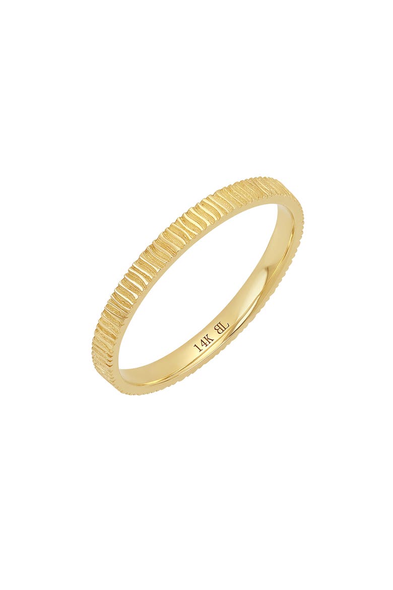 14K Gold Stack Ring (Nordstrom Exclusive), Main, color, 14K YELLOW GOLD