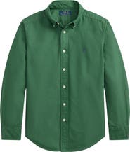 Polo Ralph Lauren Kids' Garment Dyed Cotton Oxford Shirt
