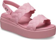 CROCS Brooklyn Woven Water Resistant Wedge Sandal