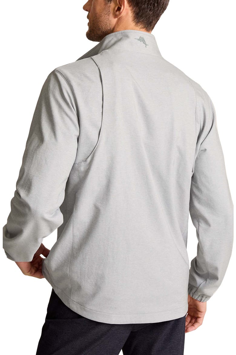 On Par Pro Water Repellent Zip Jacket, Alternate, color, HARBOR MIST