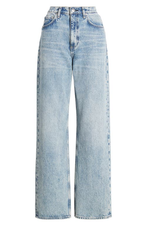 Rag & Bone Shea High Waist Wide Leg Jeans In Quincy